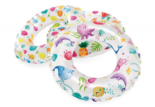    INTEX Lively Print Swim Ring, . 59241NP