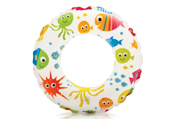    INTEX Lively Print Swim Ring, . 59230NP