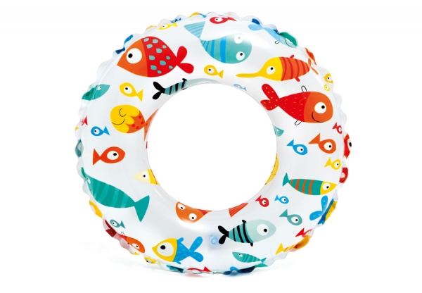    INTEX Lively Print Swim Ring, . 59241NP