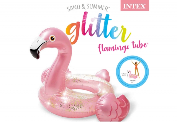    INTEX Glitter Flamingo Tube, . 56251NP