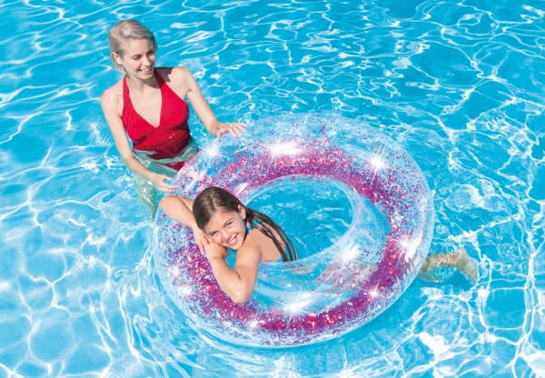    INTEX Sparkling Glitter Tube, . 56274NP