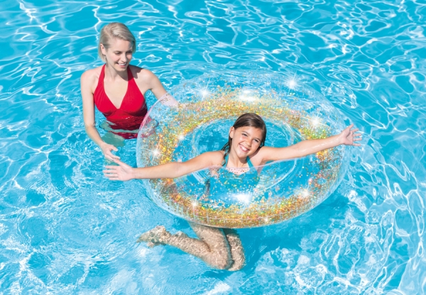    INTEX Sparkling Glitter Tube, . 56274NP