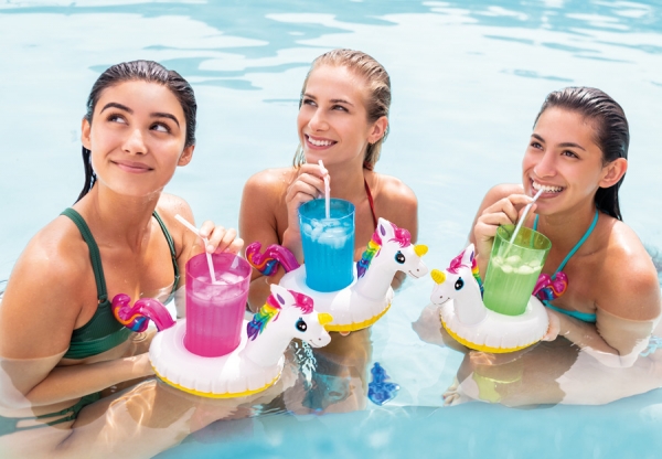   INTEX Unicorn Drink Holder, . 57506NP, . 3 