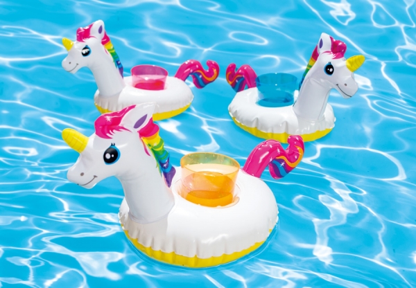    INTEX Unicorn Drink Holder, . 57506NP, . 3 