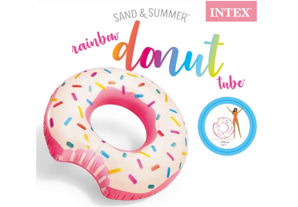    INTEX Rainbow Donut Tube, . 56265NP
