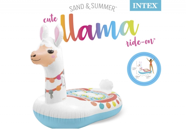   INTEX Cute Llama Ride-On, . 57564NP