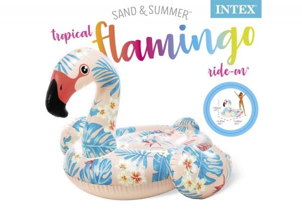  INTEX Tropical Flamingo Ride-On, . 57559NP