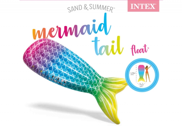    INTEX Mermaid Tail Float, . 58788EU