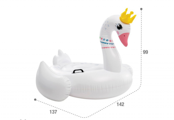   INTEX Majestic Swan Ride-On, . 57562NP