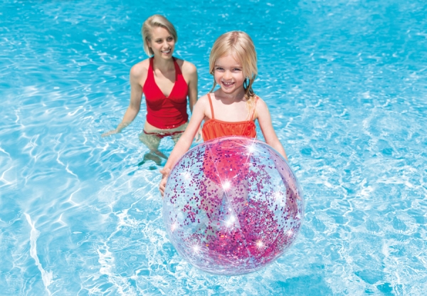   INTEX Glitter Beach Balls, . 58070NP