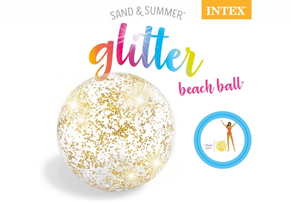  INTEX Glitter Beach Balls, . 58070NP