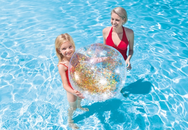   INTEX Glitter Beach Balls, . 58070NP