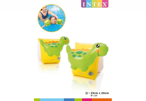    INTEX Dinosaur Arm Bands, . 56664NP