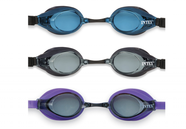   INTEX Silicone Sport Racing Goggles, . 55691