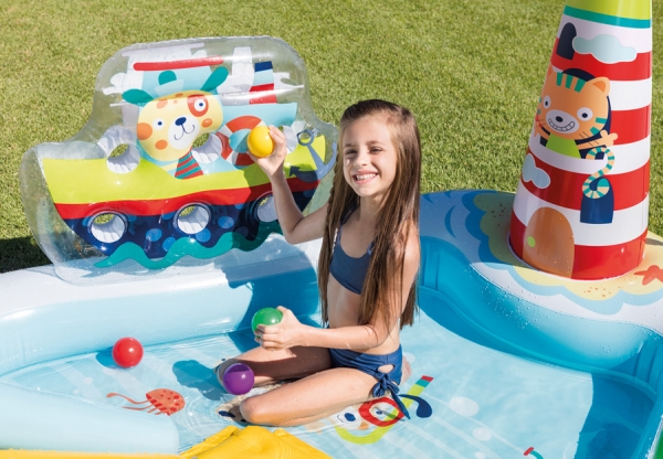   - INTEX Fishing Fan Play Center, . 57162NP