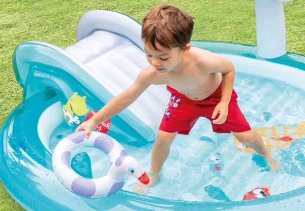  - INTEX Gator Play Center, . 57165NP