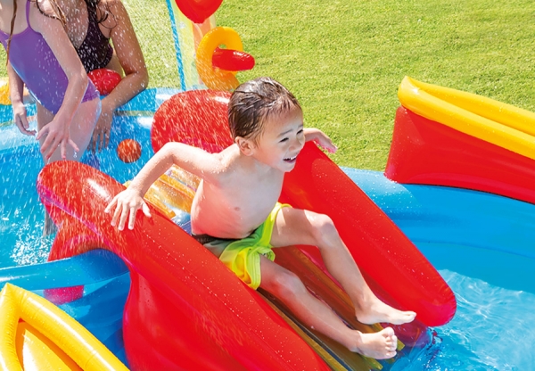   - INTEX Rainbow Ring Play Center, . 57453NP