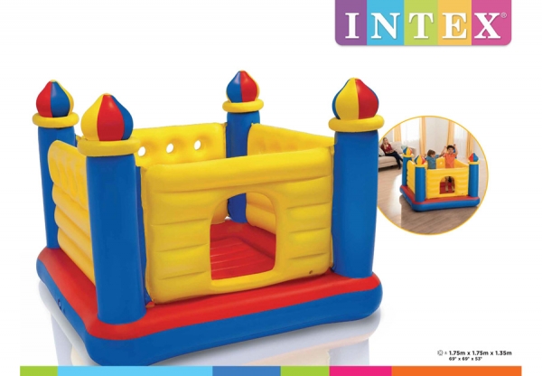    INTEX Jump-O-Lene Castle Bouncer, . 48259NP