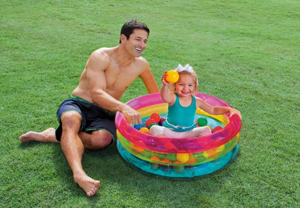    INTEX Classic 3-Ring Baby Ball Pit, . 48674NP