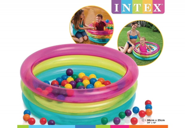    INTEX Classic 3-Ring Baby Ball Pit, . 48674NP