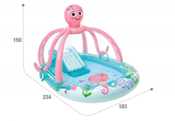   - INTEX Friendly Octopus Play Center, . 56138NP