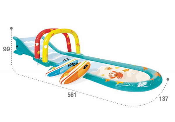   - INTEX Surfing Fun Slide, . 56167NP