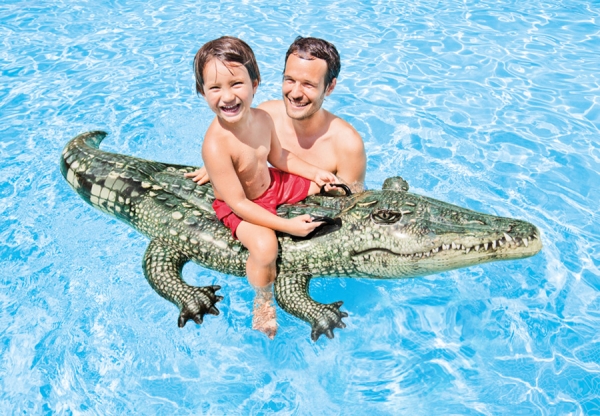    INTEX Realistic Gator Ride-On, . 57551NP