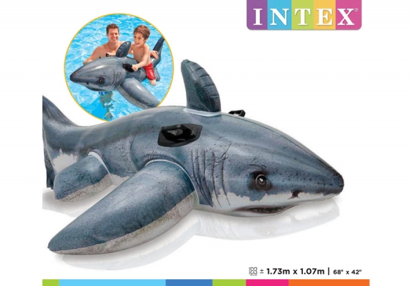     INTEX Great White Shark Ride-On, . 57525NP