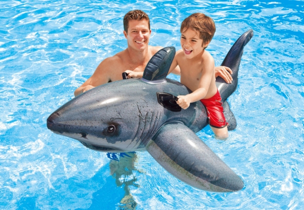     INTEX Great White Shark Ride-On, . 57525NP