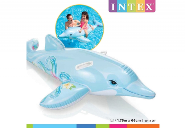    INTEX Lil Dolphin Ride-On, . 58535NP