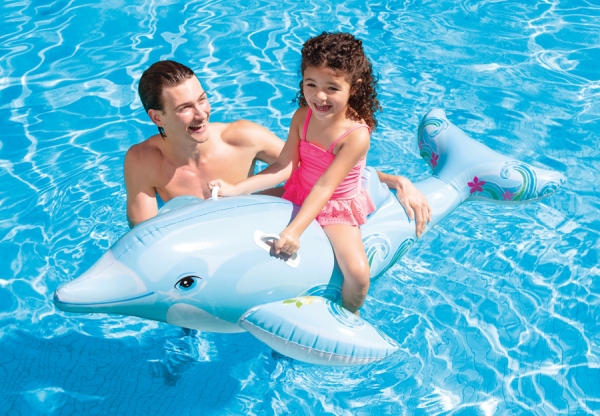    INTEX Lil Dolphin Ride-On, . 58535NP