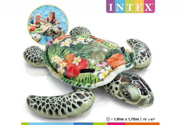    INTEX Realistic Sea Turtle Ride-On, . 57555NP