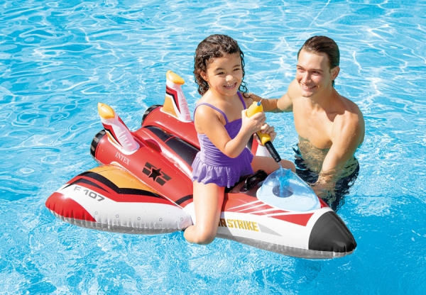    INTEX Water Gun Plane Ride-On, . 57536NP