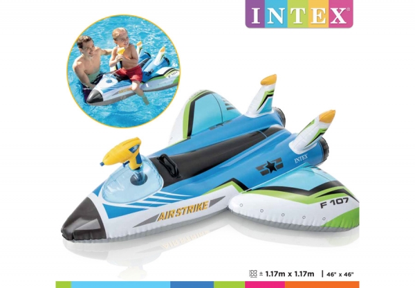    INTEX Water Gun Plane Ride-On, . 57536NP