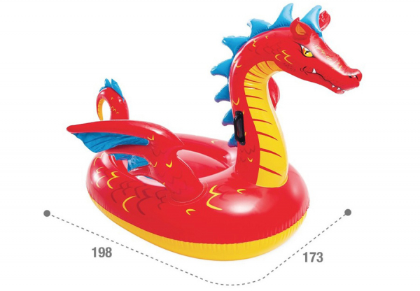    INTEX Magical Dragon Ride-On, . 57577NP