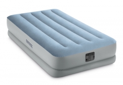 Односпальная надувная кровать INTEX Reised Comfort Airbed, арт. 64166, встроенный насос 220В